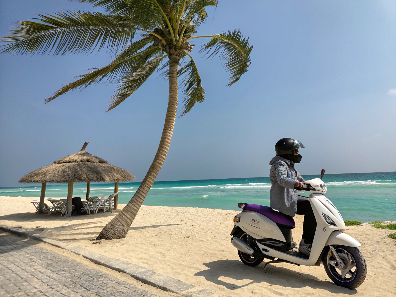 SYM Symphony ST 200i scooter rental in Vlore